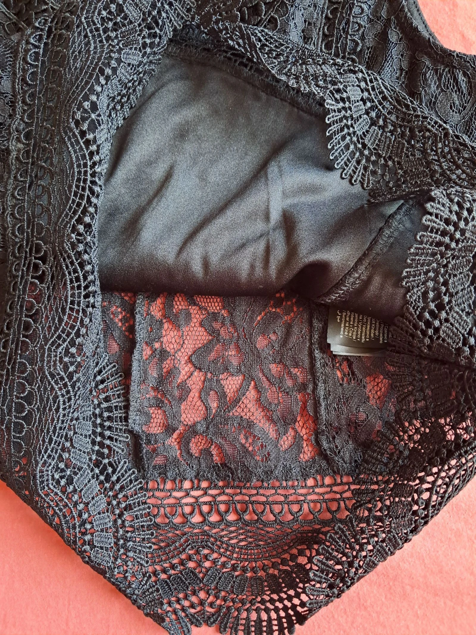 Elegant black Only lace top size 34 – photo 10
